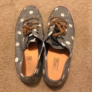 Polka Dot Sperry Shoes